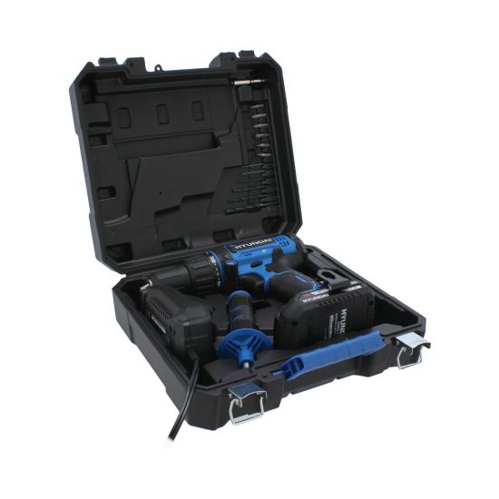 Taladro de impacto inalámbrico 20 V con accesorios HYKCI20 Hyundai