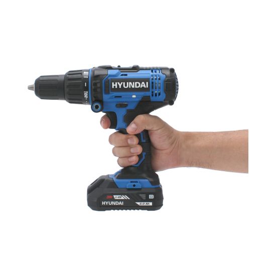 Taladro de impacto inalámbrico 20 V con accesorios HYKCI20 Hyundai