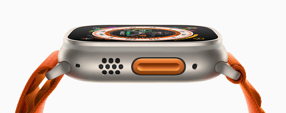 	Apple Watch Ultra OEM 44mm Ocean Band Naranja