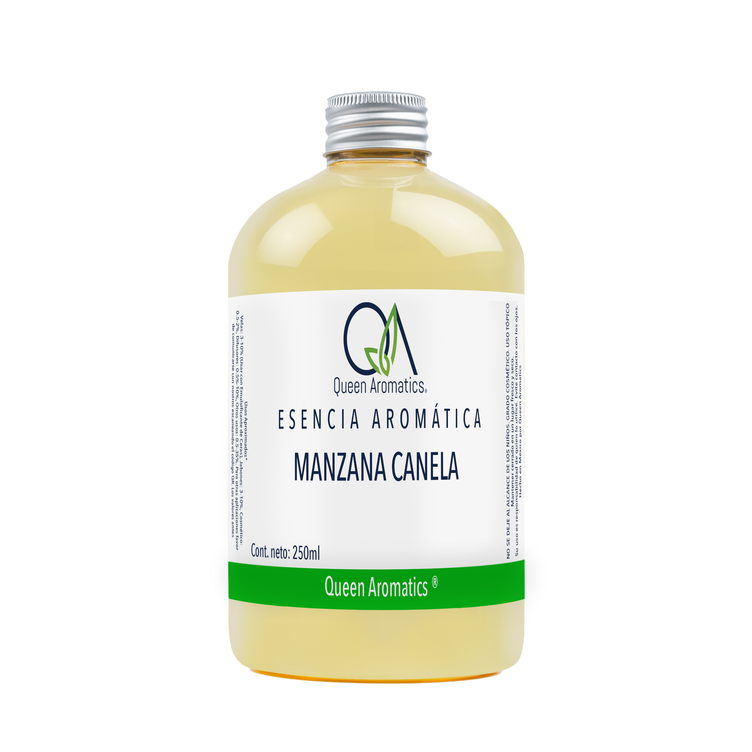 Esencia Aromática Manzana Canela 250ml Fragancia Aroma Concentrado