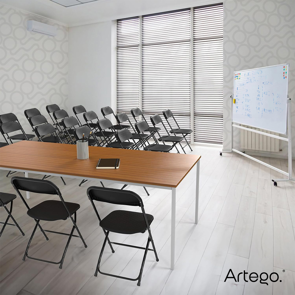 Silla plegable plástico HDPE ligera Folding chair silla jardín eventos fiestas reuniones para exterior paquete de 5 sillas