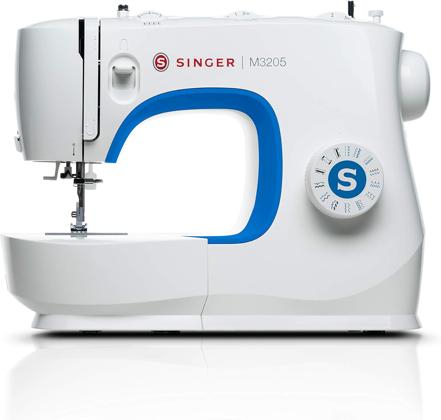Máquina de coser mecánica singer m3205.