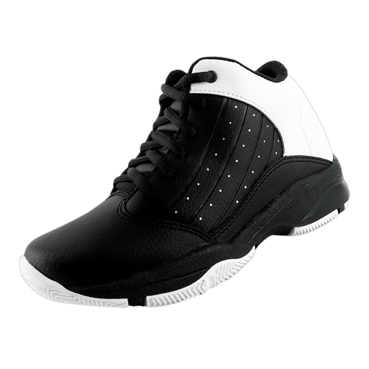Tenis Bota Basquetbol 100% Piel Arco Ortopédico Cómodo 588-nb