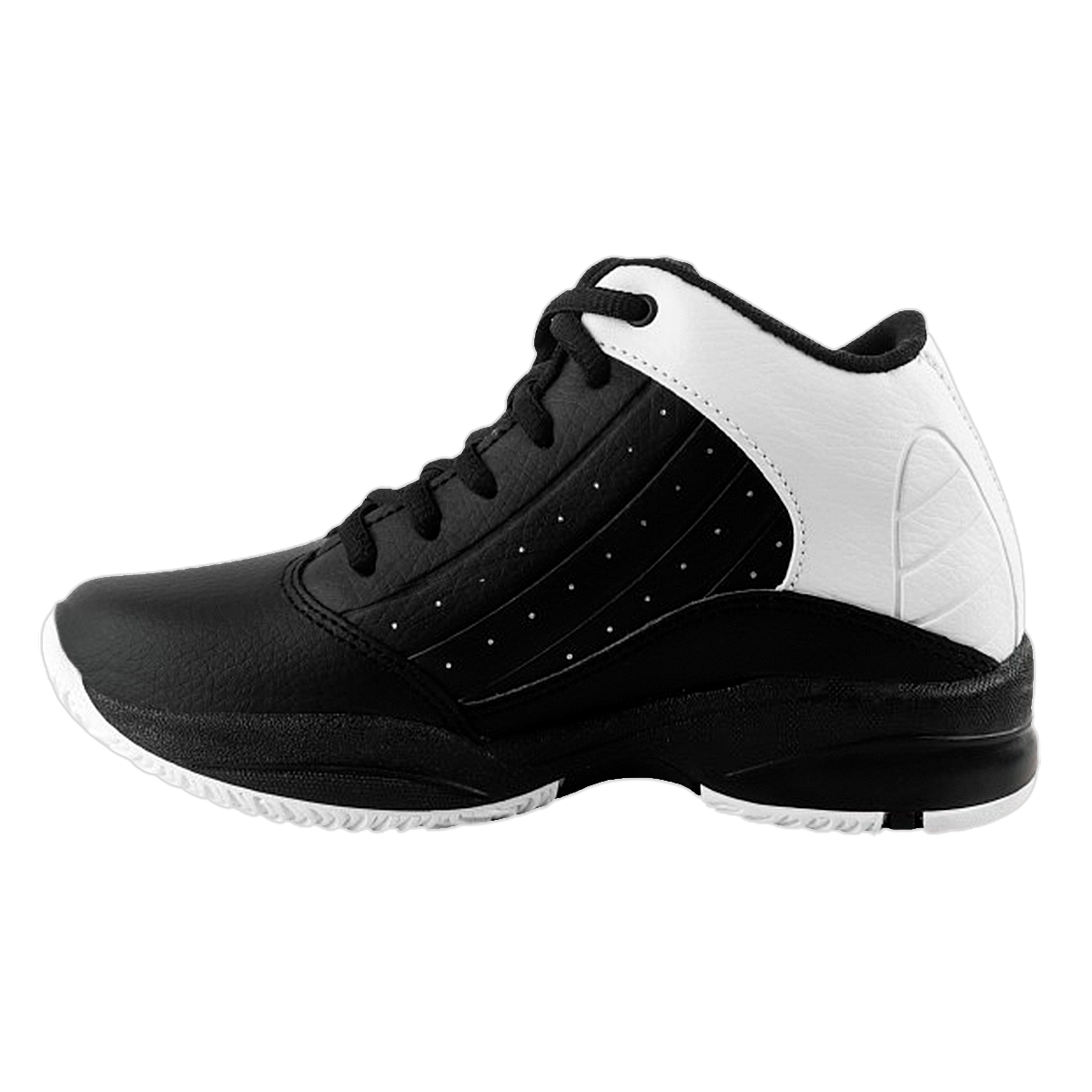 Tenis Bota Basquetbol 100% Piel Arco Ortopédico Cómodo 588-nb
