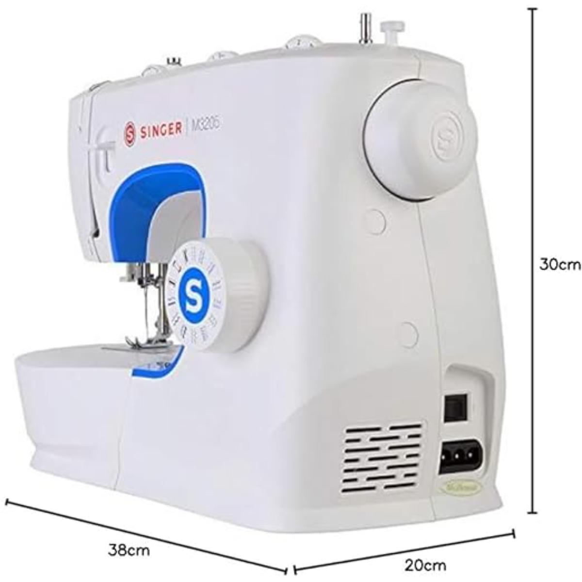 Máquina de coser mecánica singer m3205.