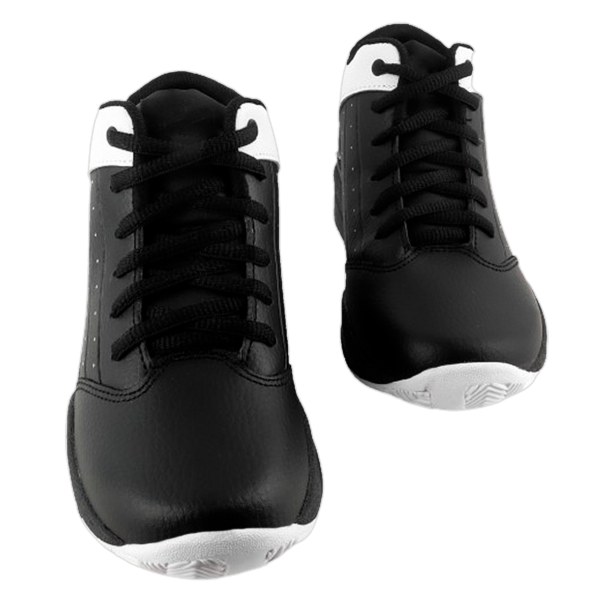 Tenis Bota Basquetbol 100% Piel Arco Ortopédico Cómodo 588-nb