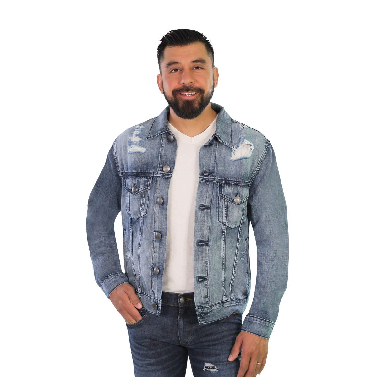 Chamarra Mezclilla Hombre