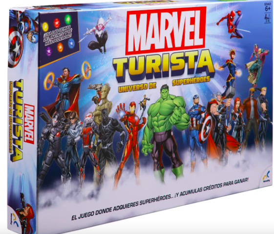 Juego De Mesa Novelty Marvel Turista Universo De Superhéroes