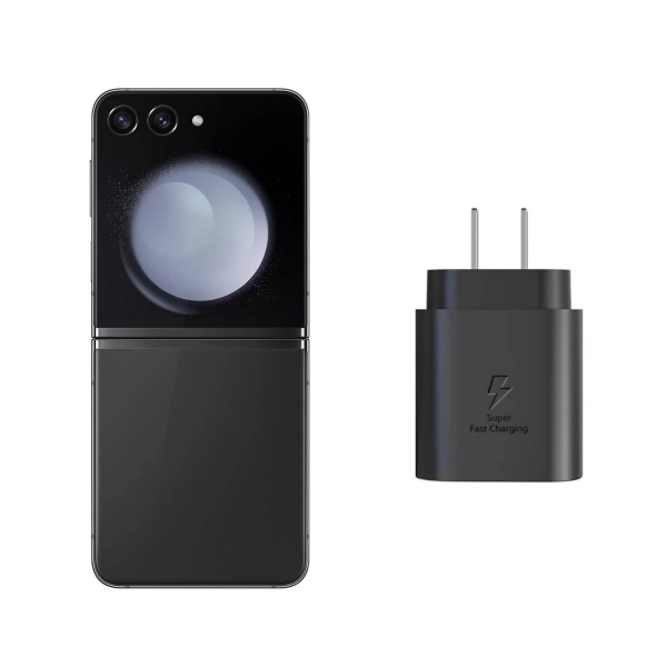 Samsung Galaxy Z Flip 5 256GB Negro Nuevo Snapdragon + Cubo carga rapida.