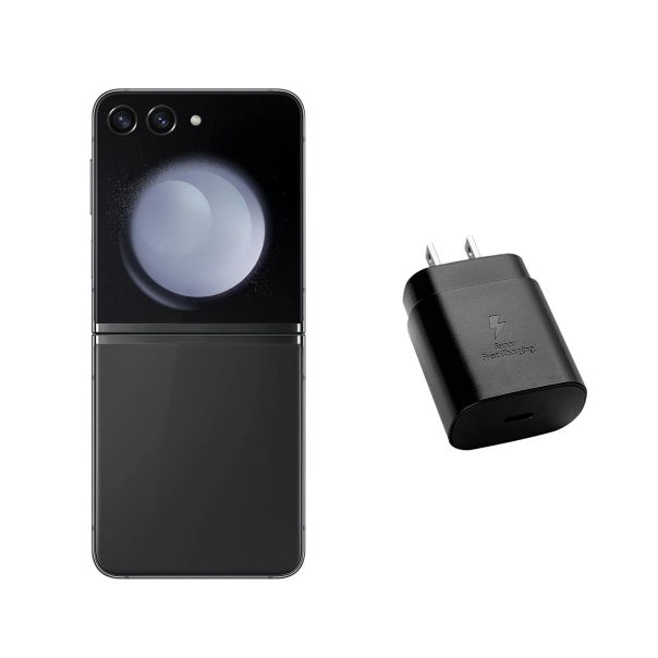 Samsung Galaxy Z Flip 5 256GB Negro Nuevo Snapdragon + Cubo carga rapida.