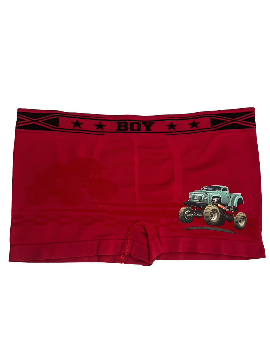 Paquete de 6 Bóxer Para Niño con Divertidos Diseños .