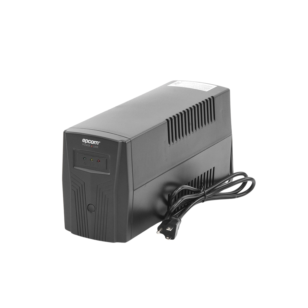 UPS Epcom PowerLine de 850VA/510W / Entrada y Salida 120 Vca / Regulador de Voltaje AVR 80-150 Vca / Clavija NEMA 5-15P
