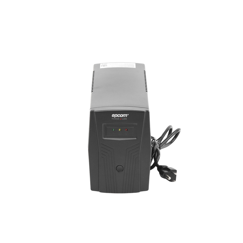 UPS Epcom PowerLine de 850VA/510W / Entrada y Salida 120 Vca / Regulador de Voltaje AVR 80-150 Vca / Clavija NEMA 5-15P