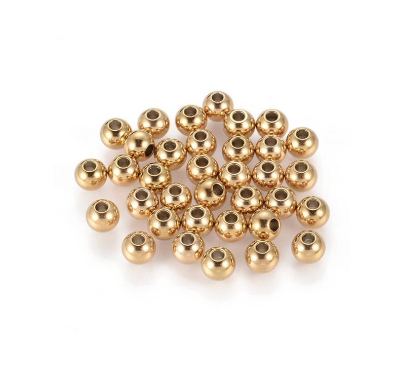 Collar Perlas Cultivadas AAA Con Broche, Asa y Divisiones en Cada perla De Oro Solido 14 K A 038