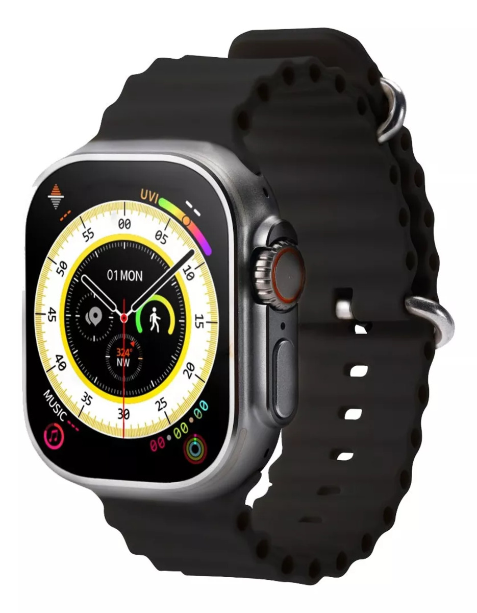 Smartwatch Reloj Inteligente Hello Watch 3 Plus Fralugio 4gb Rom Mp3 Nfc NEGRO