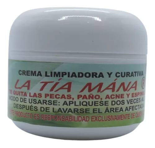 crema tia mana artesanal 100% original