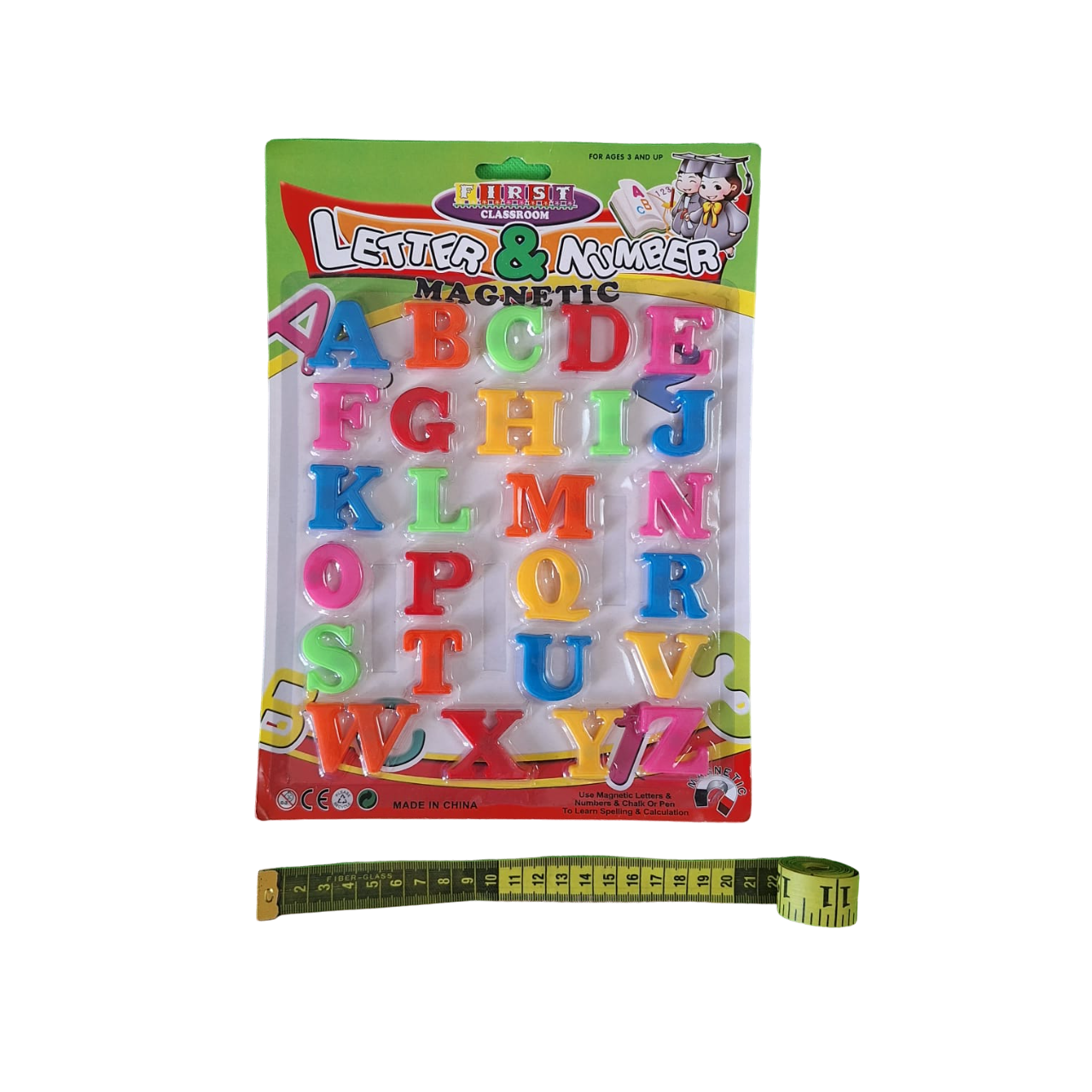 Letras Números Magnéticos Juego Educativo De Imán Varios Colores