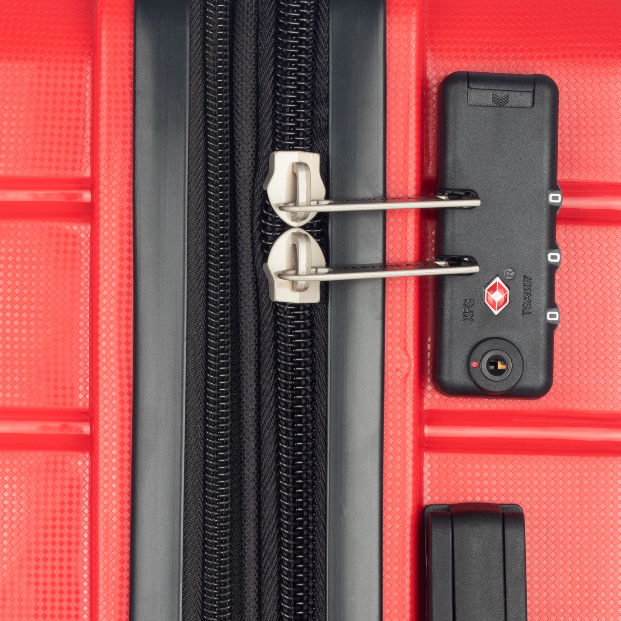 Maleta Rígida Hardhead Ian Rojo 20". Cabina