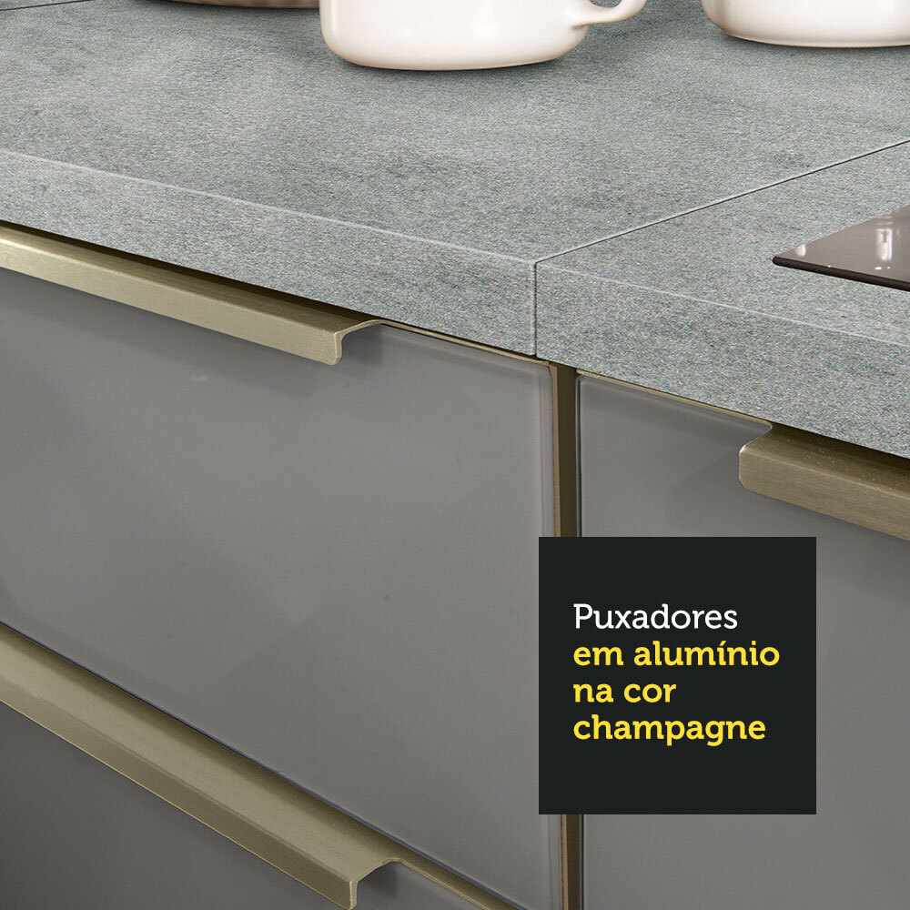 Cocina Integral Completa Modular Madesa Lux 180cm BG 01.