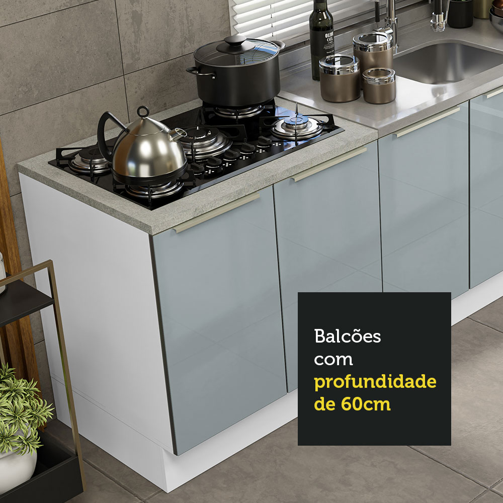 Gabinete Bajo Cocina Madesa Lux Sin Encimera BG.