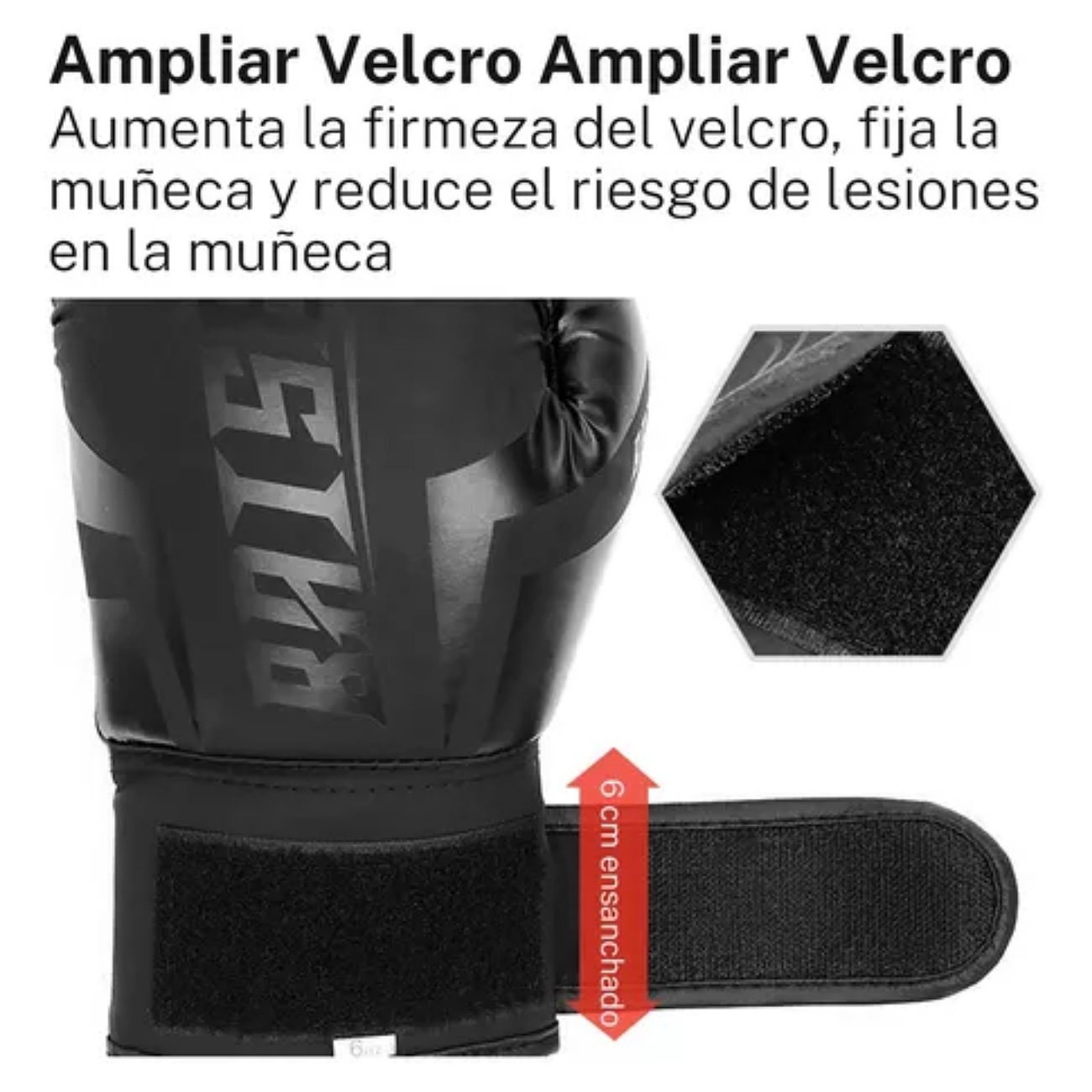 Niños Guantes De Boxeo De Velcro Confort Y Protección