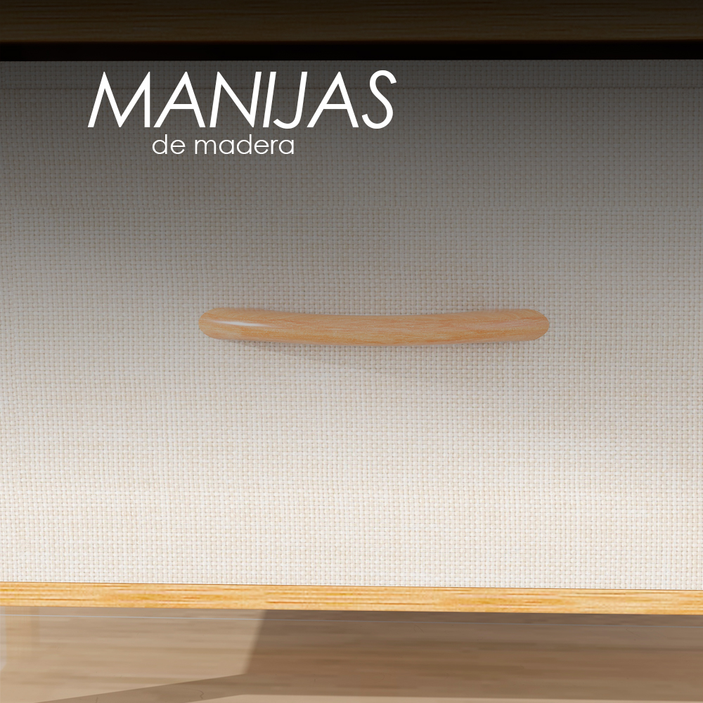 Buro de Bambú con Cajón y Estante Ilios Innova