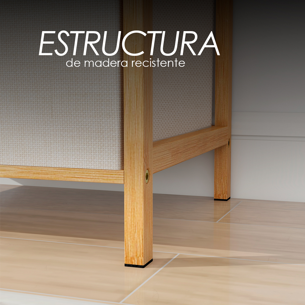 Buro de Bambú con Cajón y Estante Ilios Innova