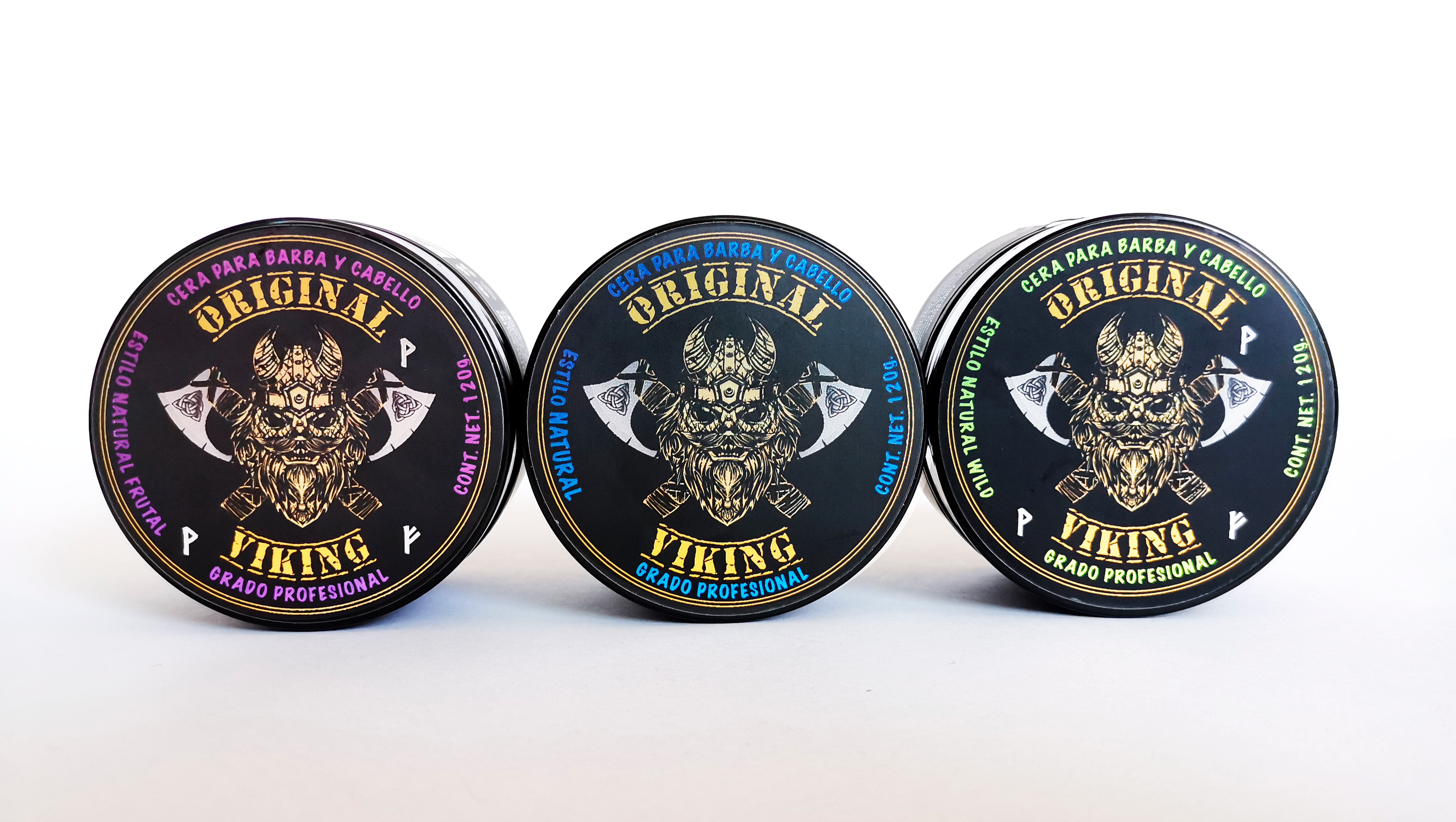 ORIGINAL VIKING | Cera NATURAL - SUPER FRESCA para Barba, Bigote y Cabello NIVEL PREMIUM, siéntete fresco e imponente y con tu estilo. Con Aroma fascinante, Sin sustancias dañinas, Vegano, Cruelty-Free. Atrévete y Conquístalo todo. 120g…