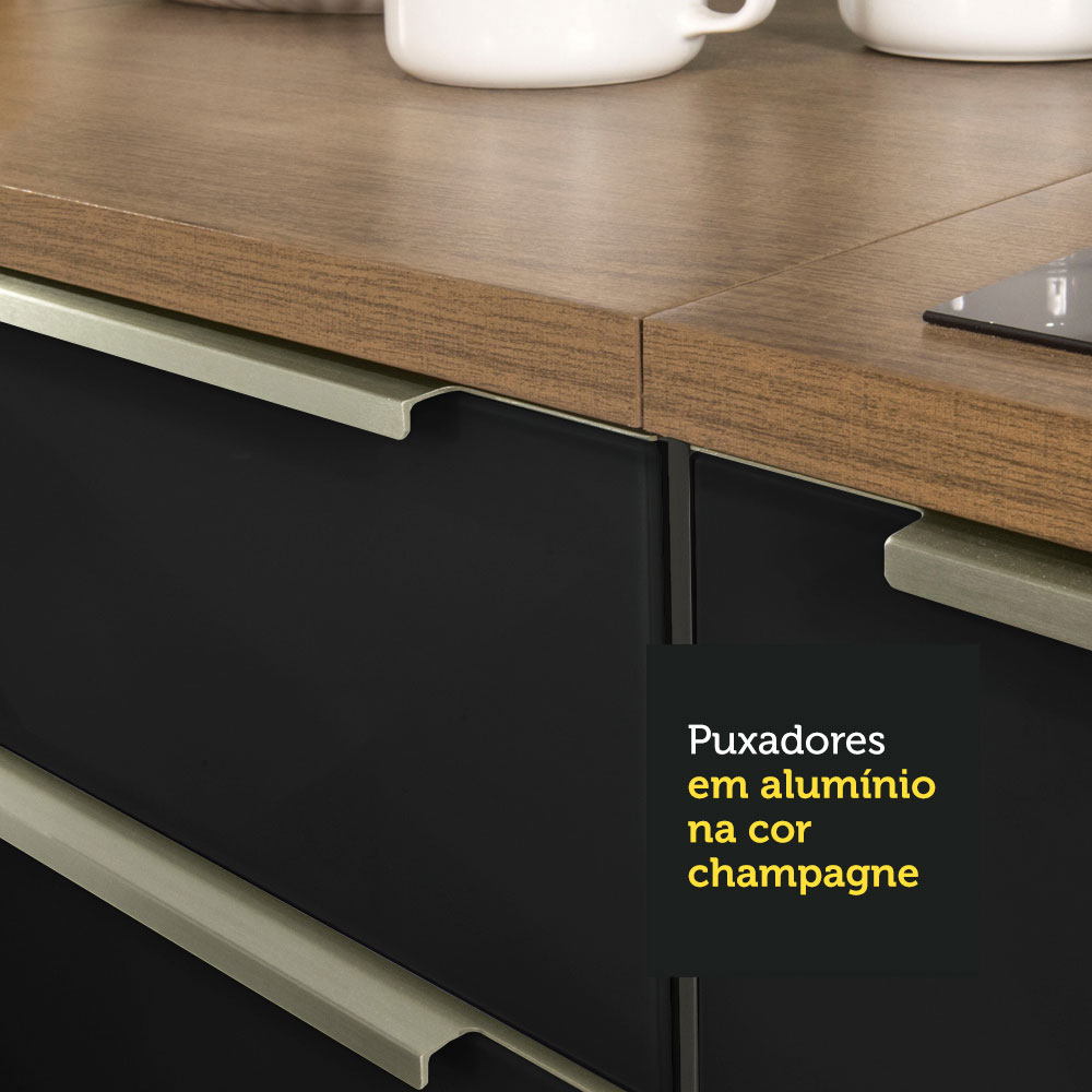Cocina Integral Completa Modular Madesa Lux 240cm MN 03.