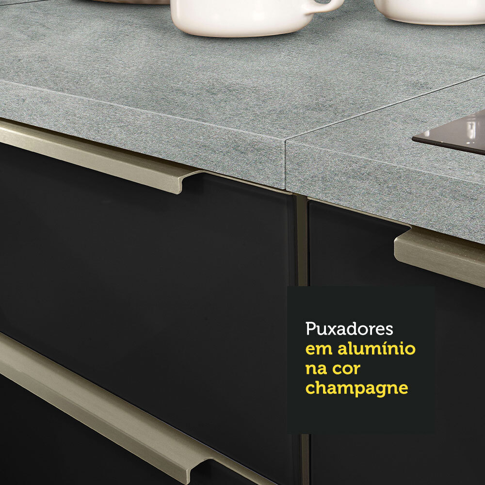 Cocina Integral Completa Modular Madesa Lux 240cm BN 05.