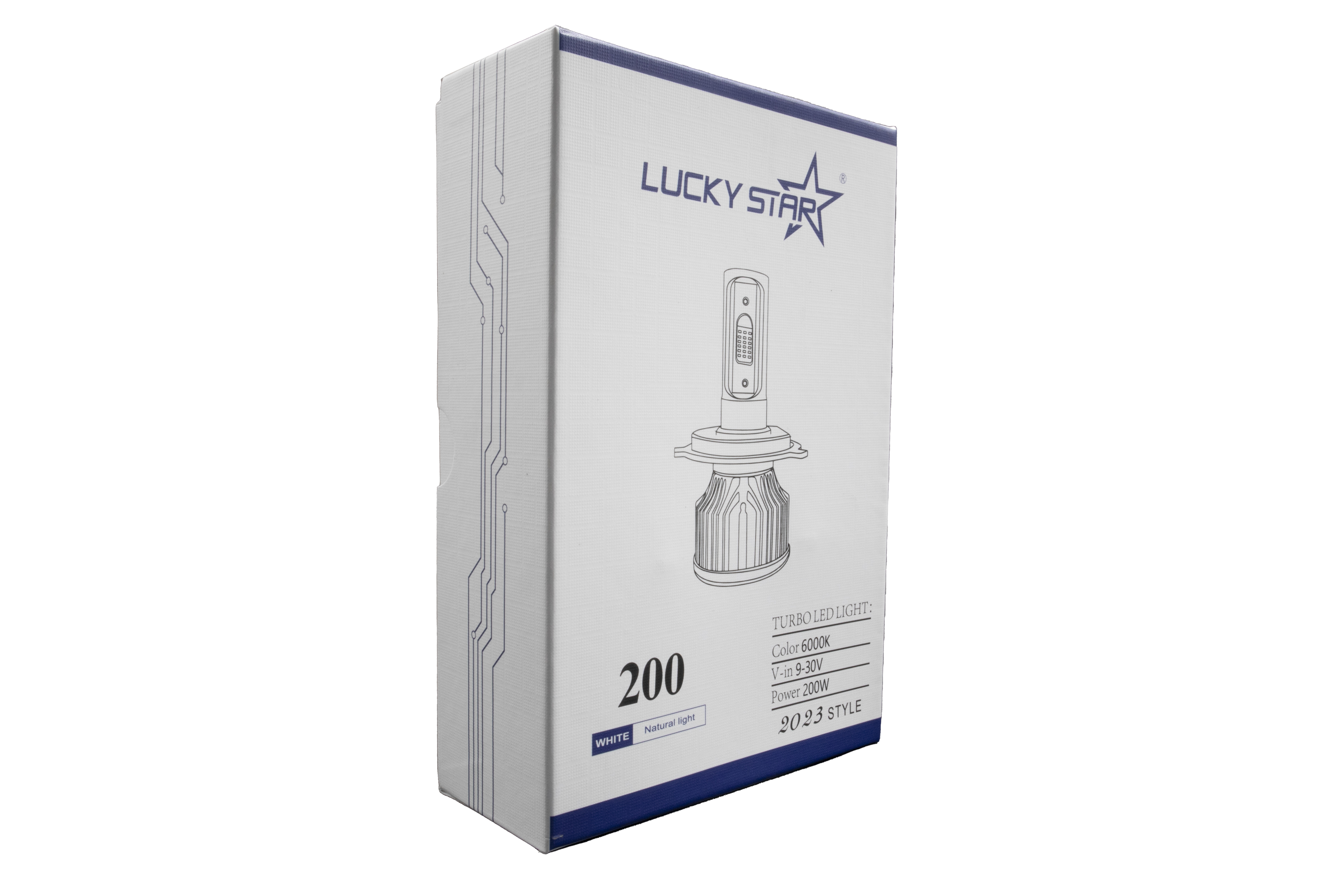 Kit Foco Faro Entrada H7 Hiper Led Hid 8 Mil Lumen Blanco 