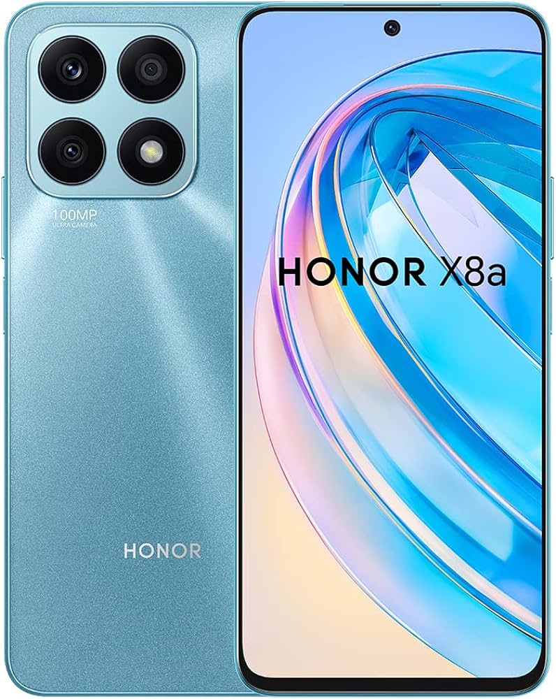 Celular Honor X8a 256GB / 8GB RAM - Camara de 100 MPX - Color Azul.