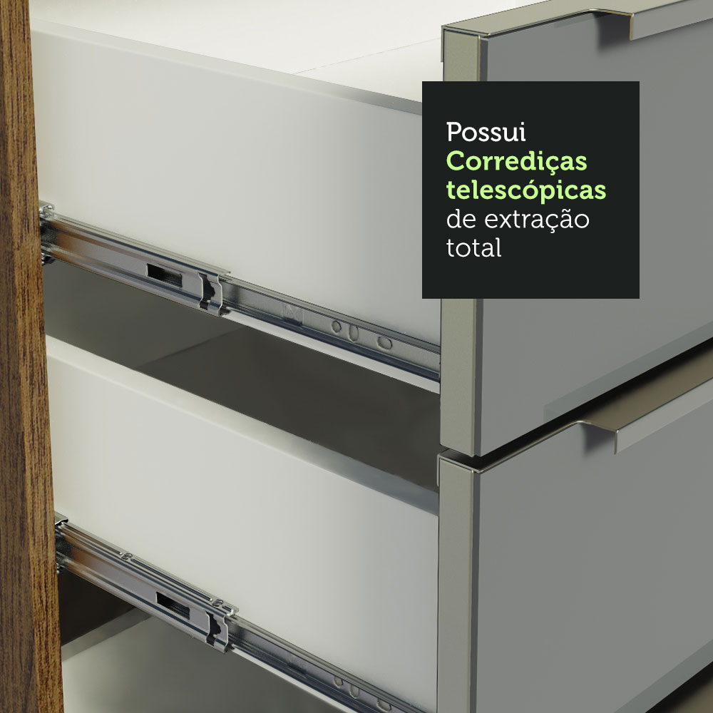 Cocina Integral Completa Modular Madesa Lux 240cm MG 05.
