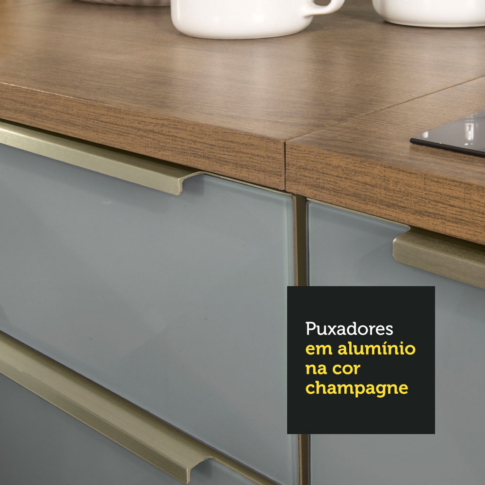 Cocina Integral Completa Modular Madesa Lux 240cm MG 05.