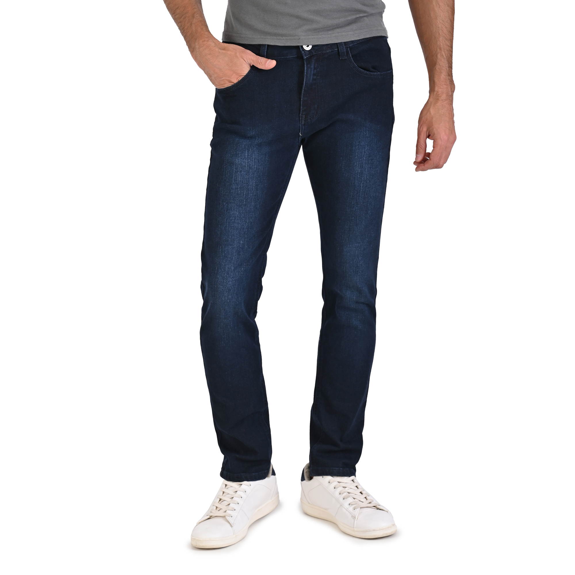 Pantalón Jeans De Mezclilla Para Caballero Hombre Corte Skinny Stretch. Excelente Tela, Confección y Calidad en acabados. Moda Casual mod. 9620.