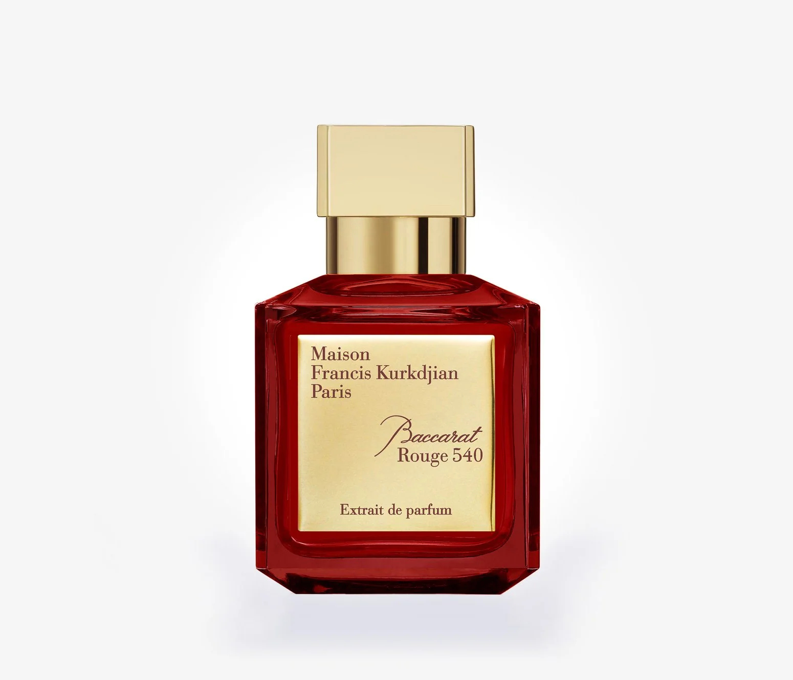 Perfume Baccarat Rouge 540 Unisex de Maison Francis Kurkdjian Extrait de Parfum 70ML
