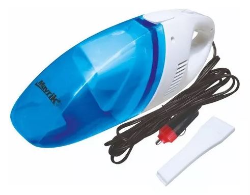 Aspiradora De Mano Para Auto 12v Portátil Adir 922 Color Blanco.