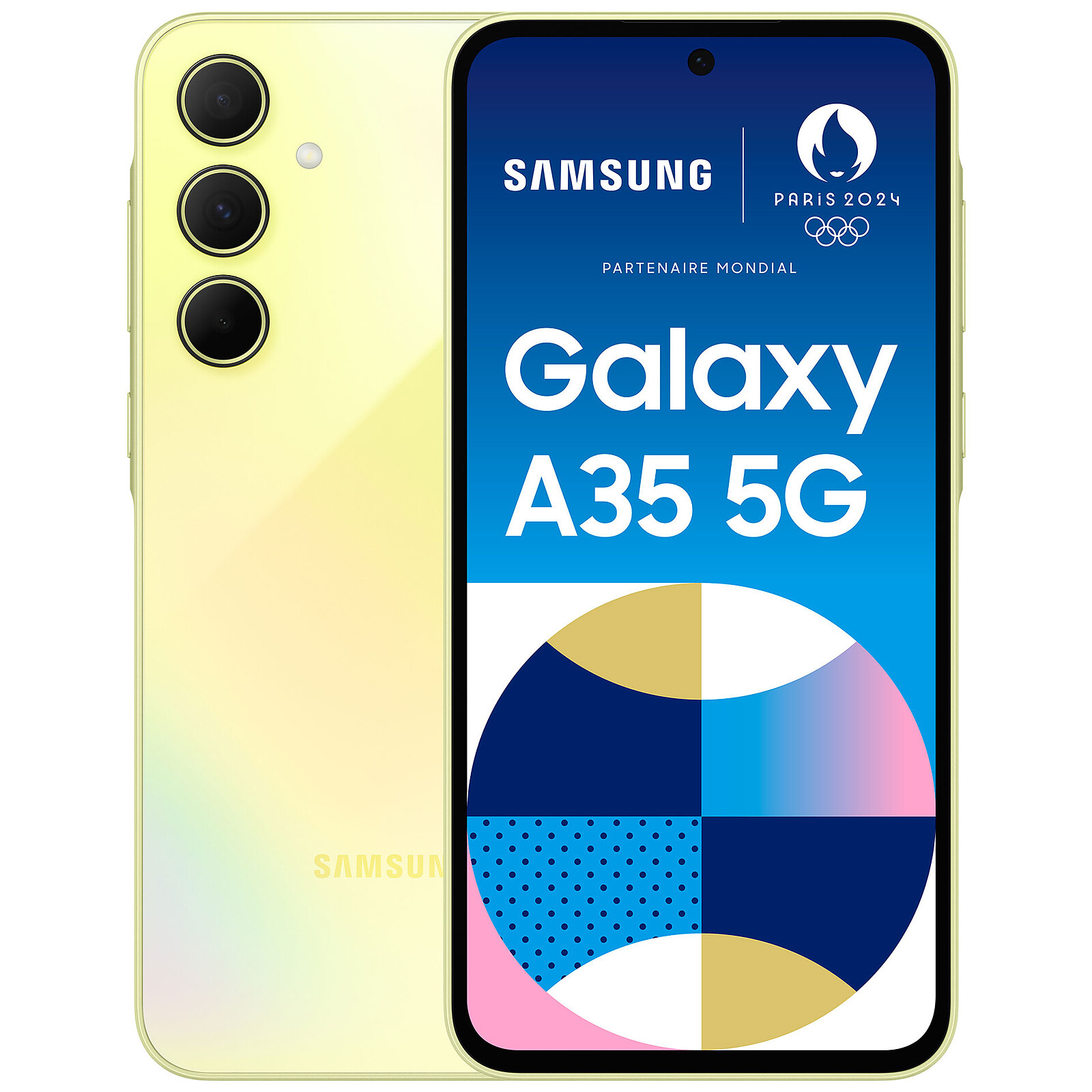 Celular Samsung Galaxy A35 5G 128GB/8GB Ram - Amarillo.