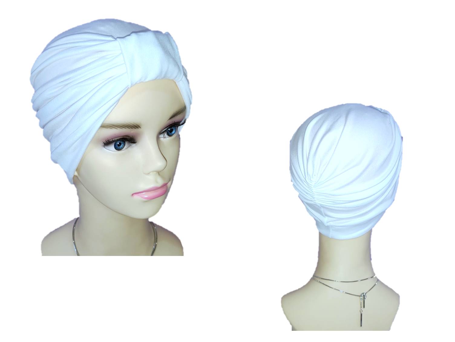 Turbantes Gorros para mujer oncológicos (set de 5 piezas)