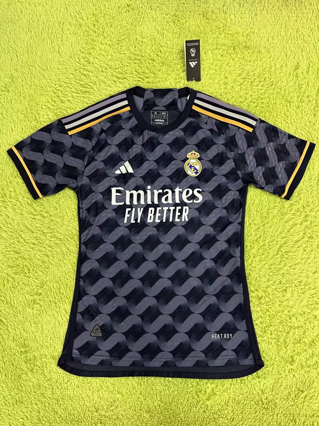 Increible Jersey Real Madrid 2023 2024 Visita Azul Marino Cristiano Ronaldo CR7 Talla S