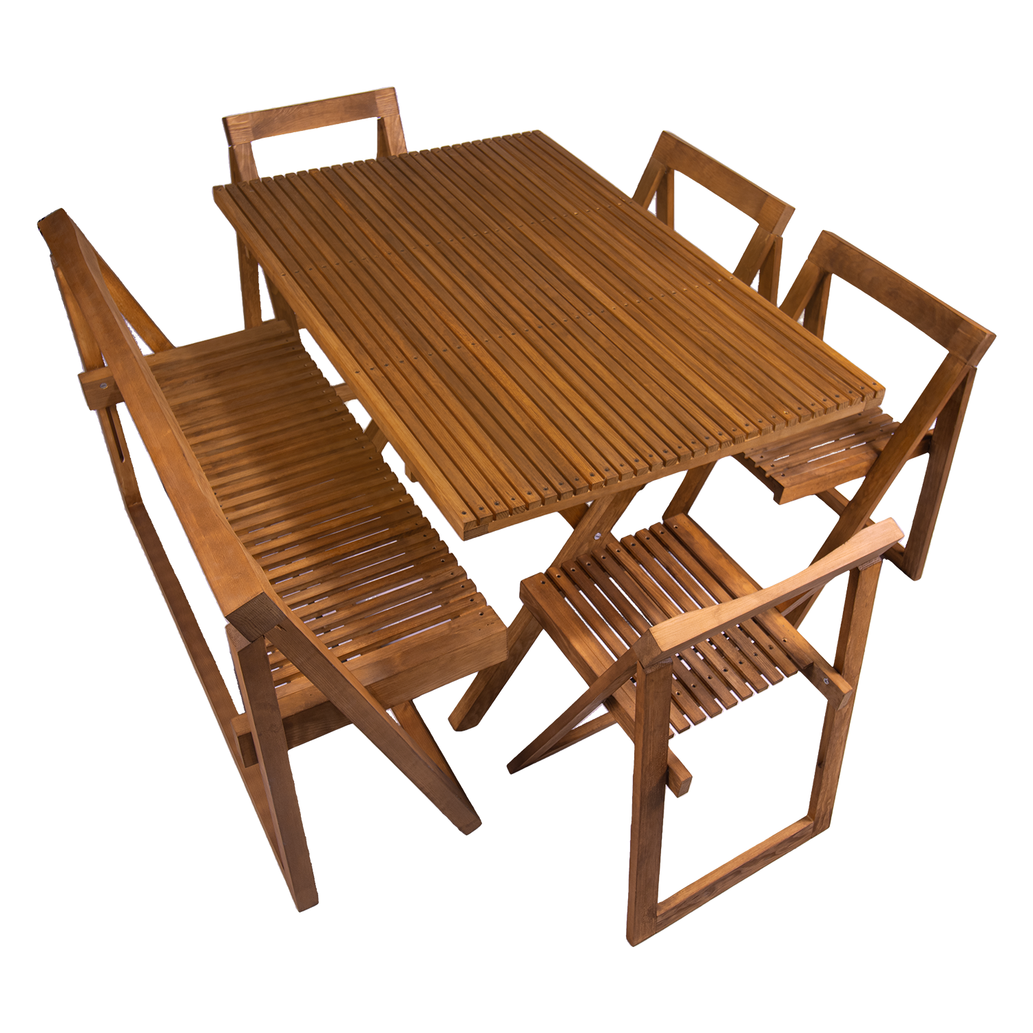 COMEDOR RECTANGULAR 6 PERSONAS MODELO TERRAZA