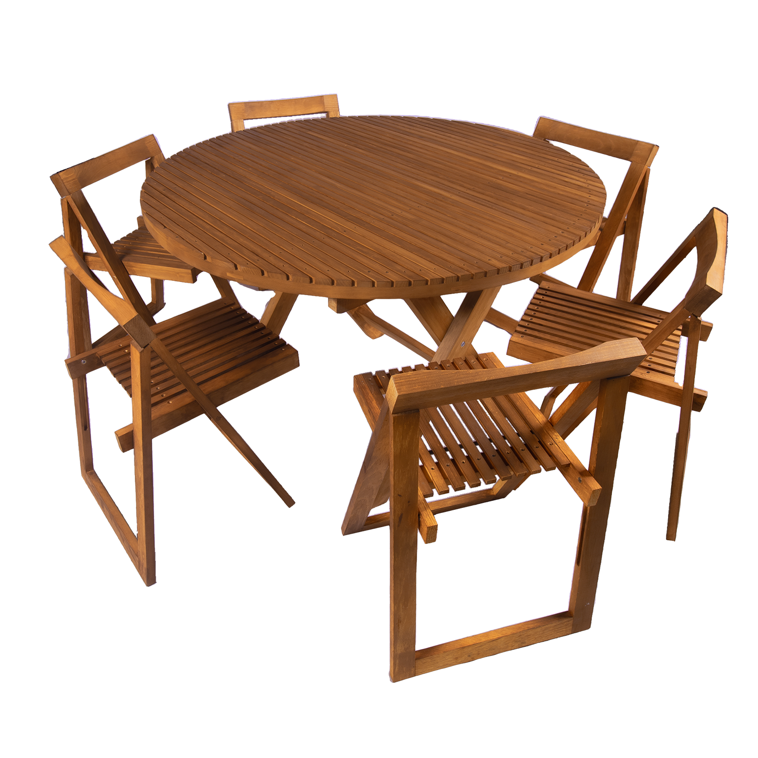 COMEDOR REDONDO 6 PERSONAS MODELO TERRAZA