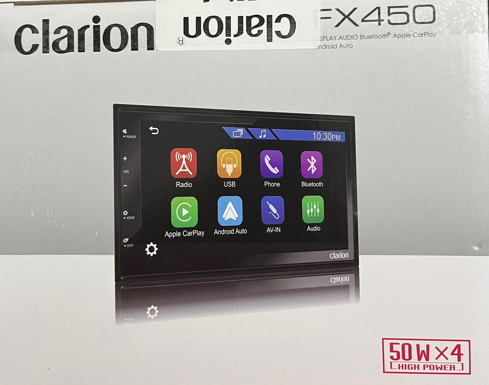 AUTOESTEREO CARPLAY ANDROID BT USB  AUTO CLARION FX450