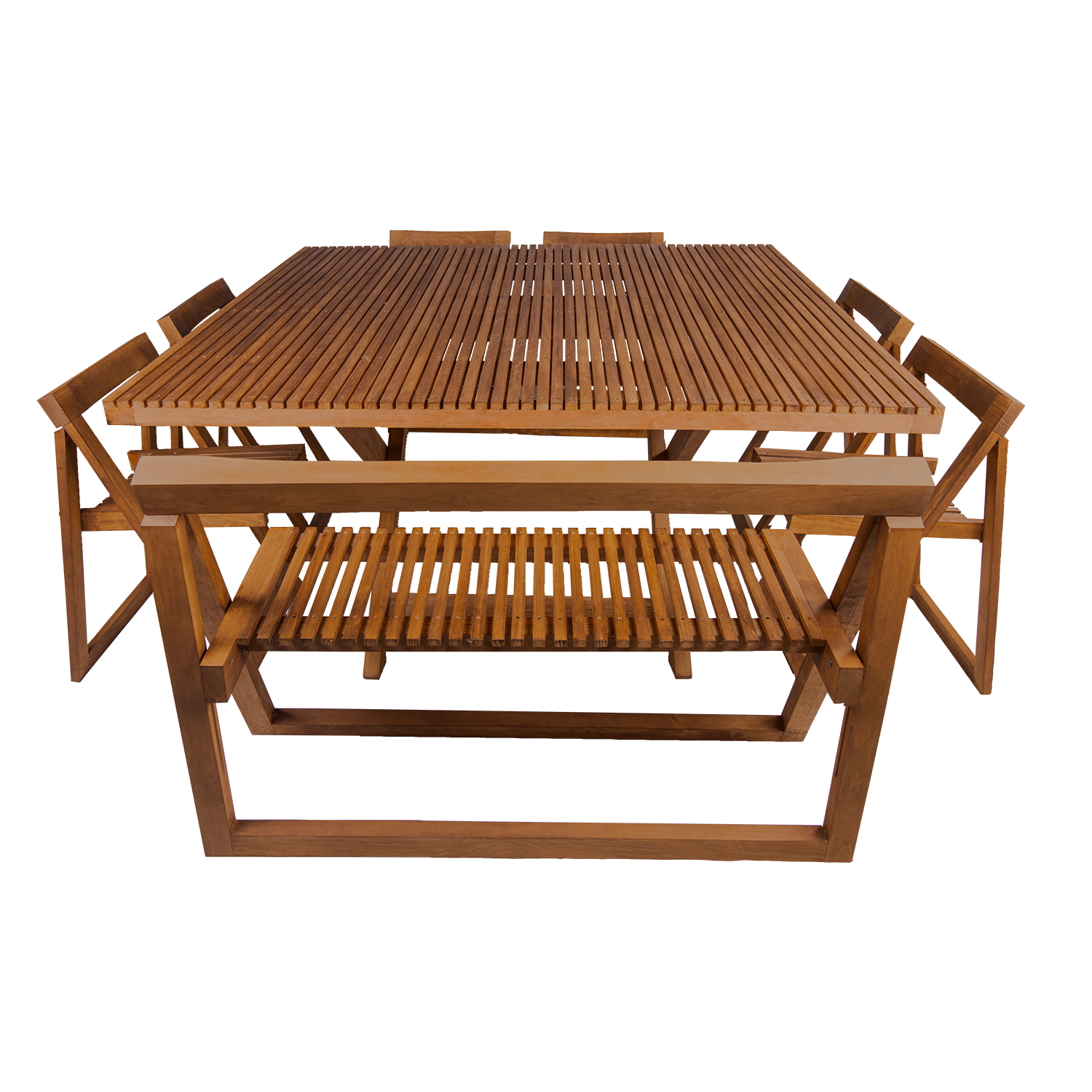 COMEDOR CUADRADO 8 PERSONAS MODELO TERRAZA