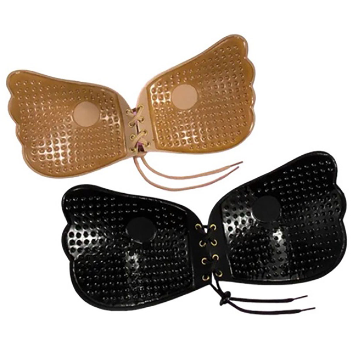 Brasier Adhesivo Sujetador Invisible Push Up Strapless  Levanta Busto Con Cordon Delantero Mod.75