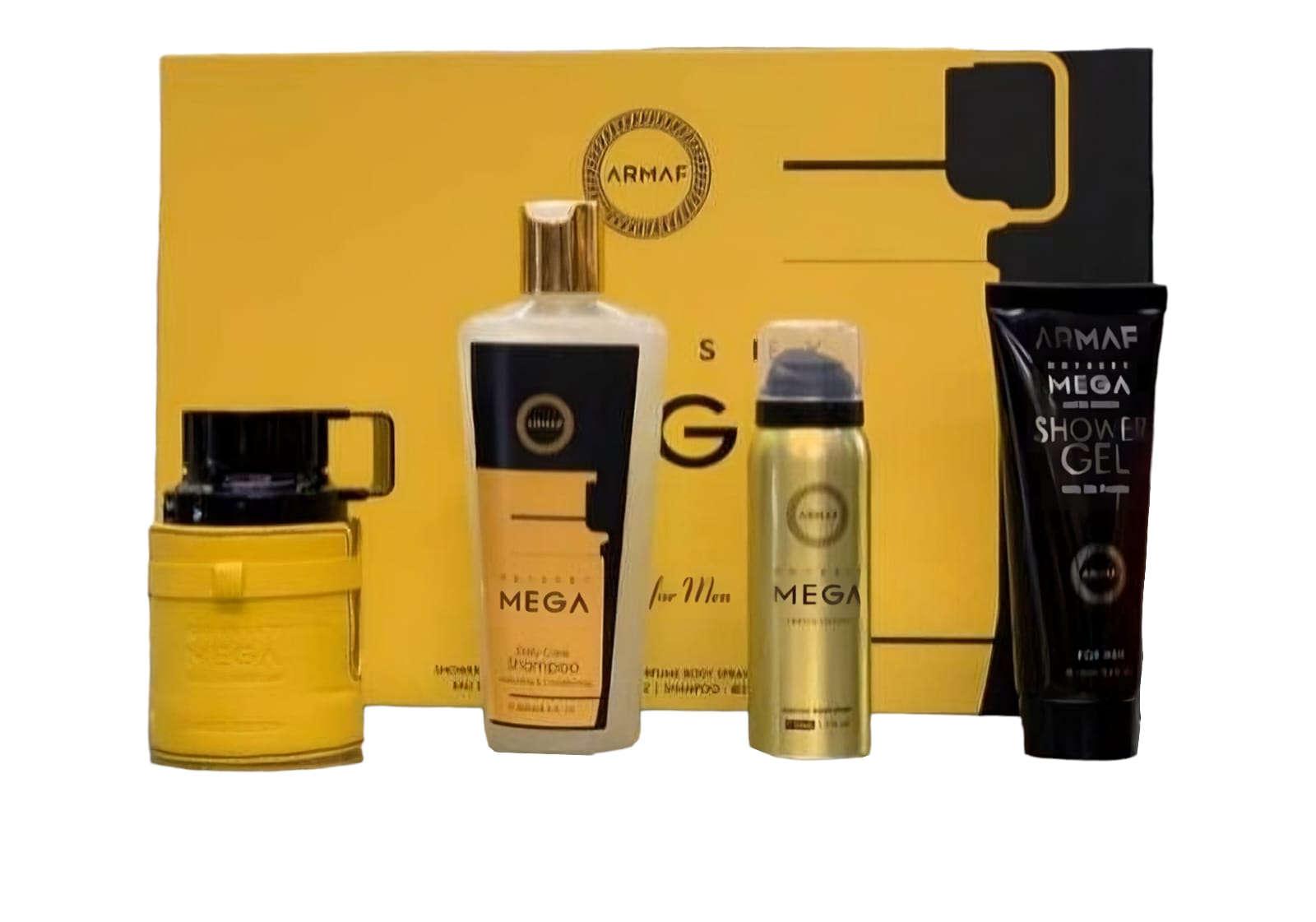Set Armaf Odyssey Mega Caballero 4pz 