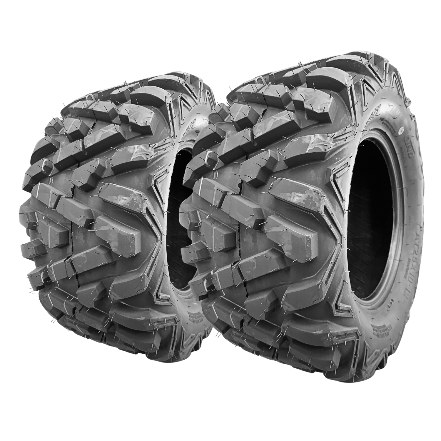 Paquete 2 Llantas 25X8-12 Qind Qd-518