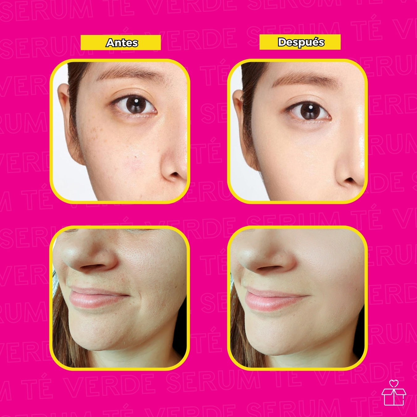 Serum Té Verde Antioxidante y Antiedad Rorec.