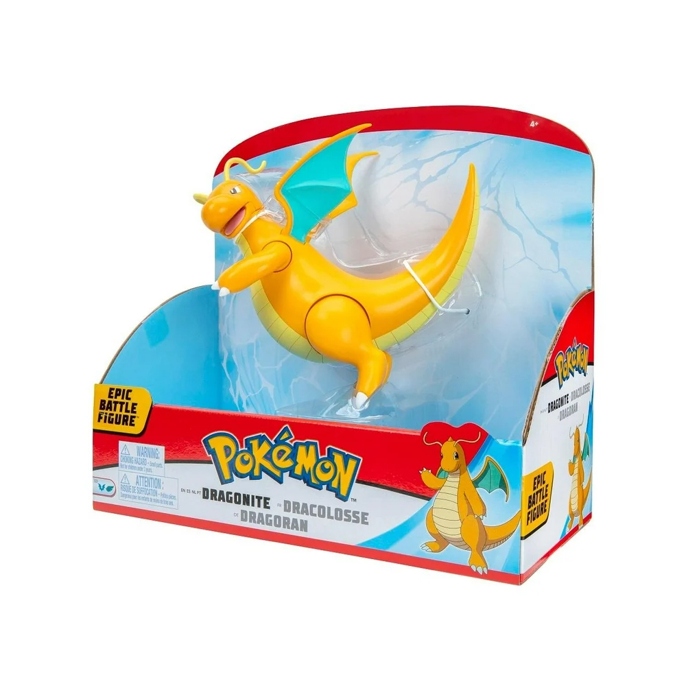 Pokemon Dragonite Figura De Batalla Epica