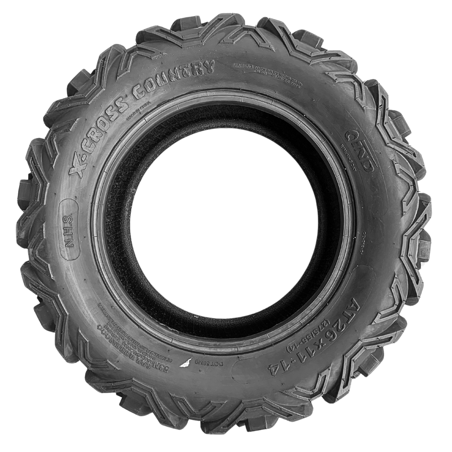 Paquete 2 Llantas 25X8-12 Qind Qd-518